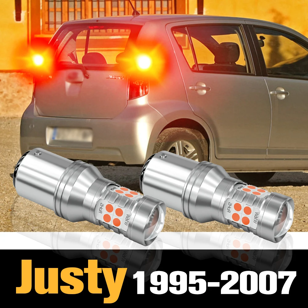 

2pcs Canbus LED Brake Light Accessories For Subaru Justy 1995-2007 1996 1997 1998 1999 2000 2001 2002 2003 2004 2005 2006