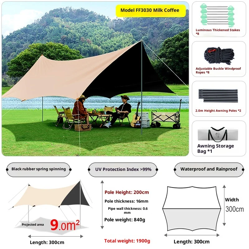  slider image of Heavy Duty Waterproof Camping