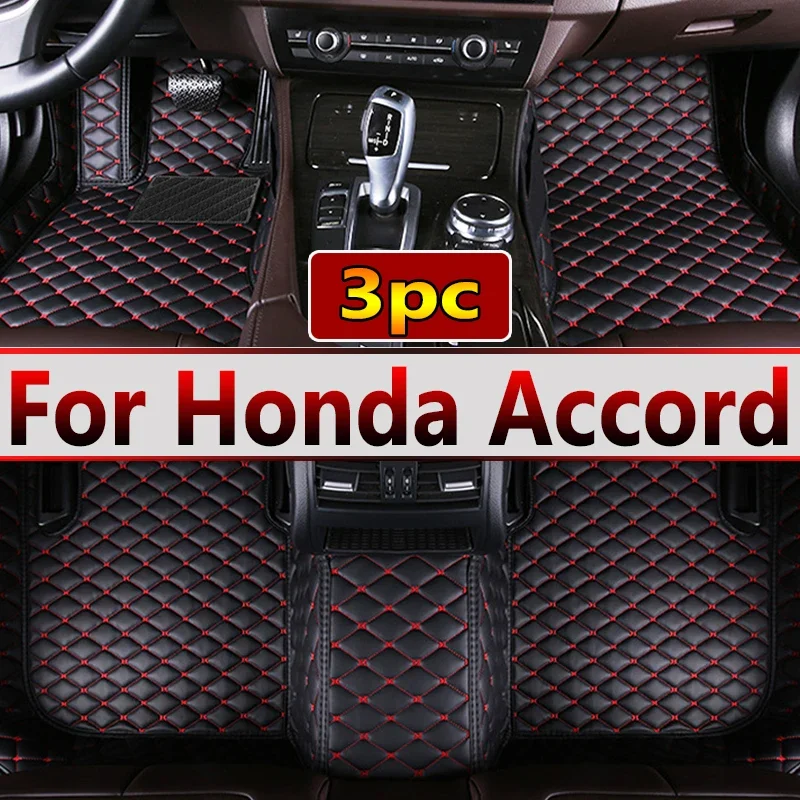 

Автомобильные коврики для Honda Accord (10-е поколение. Не гибридные) 2018-2021 2019 оригинальные автомобильные подкладки для ног, аксессуары для обложки