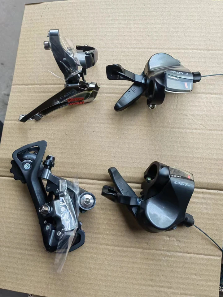 Shimano CLARIS 2x8速 シフター・ディレーラー S262ed63902bc48fa9079f6c89ee08