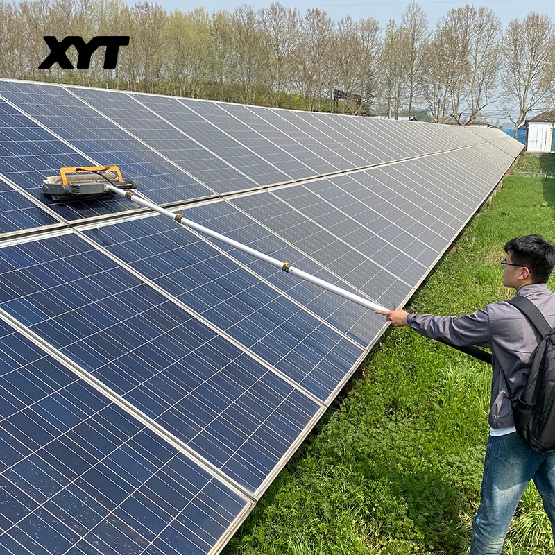 Best Solar Panel Cleaning Supplier PV Cleaning Brush Solar Panel Cleaning Rotating Brush Supplier 3