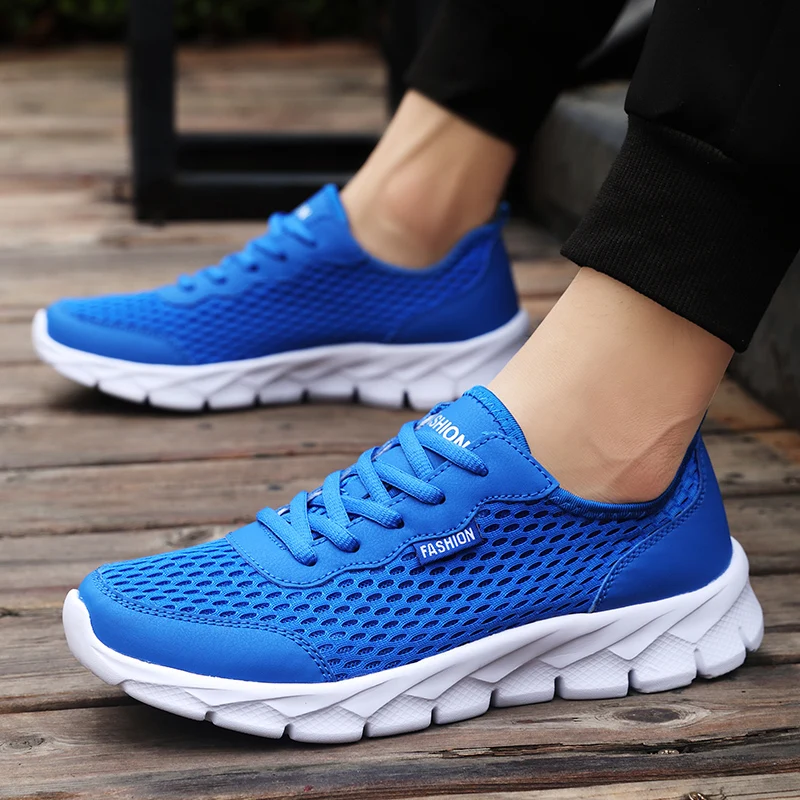 YRZL Men's Tennis Lightweight Breathable Mesh Athletic Shoes 1