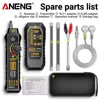 ANENG M469A Smart Network Cable Tester RJ45 RJ11 LAN Cable Tester Finder Wire Tracker Receiver Network Repair Electrical Tool 6
