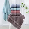 1pc Durable and Absorbent Cotton Bath Sheet - Quick Dry Towel for Large Bathroom - Hotel Quality Bathroom Accessories 1