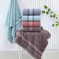 1pc Durable and Absorbent Cotton Bath Sheet - Quick Dry Towel for Large Bathroom - Hotel Quality Bathroom Accessories 1