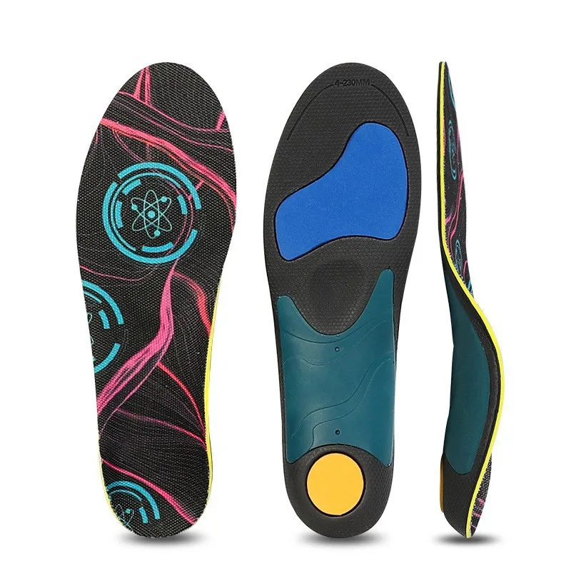 Arch Support Flat Foot Orthopedic Insole For Feet Ease Pressure Of Air Movement Damping Cushion Padding Insole Orthopedic Insole