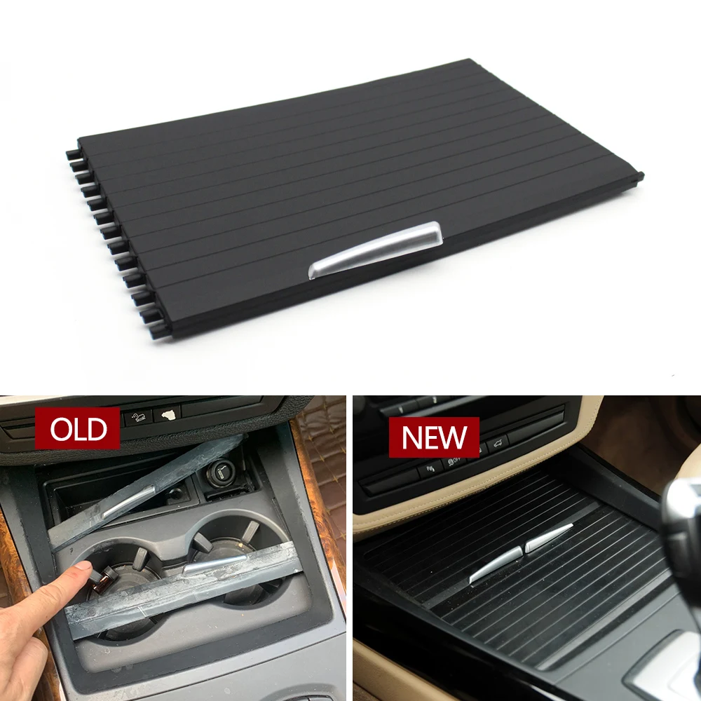 Sostuzione della copertura di rotolamento del supporto della bevanda della tazza di acqua della Console centrale interna dell'automobile per BMW X5 X6 E70 E71 E72 2007-2014  34