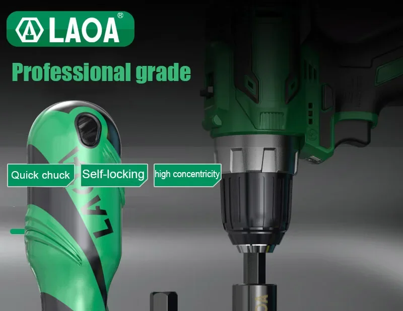 LAOA Schraubendreher-Bit-Adapter Elektrischer Bohrer-Verbindungsstab Schnellwechsel-Verbindungsstab Bit-Verlängerungsstab – Detail 1