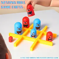 Funny Table Board Games Tic Tac Toe Intellectual Big Eating Small Chess Interactive Multiplayer Party Games Toys for Kids Adult 2