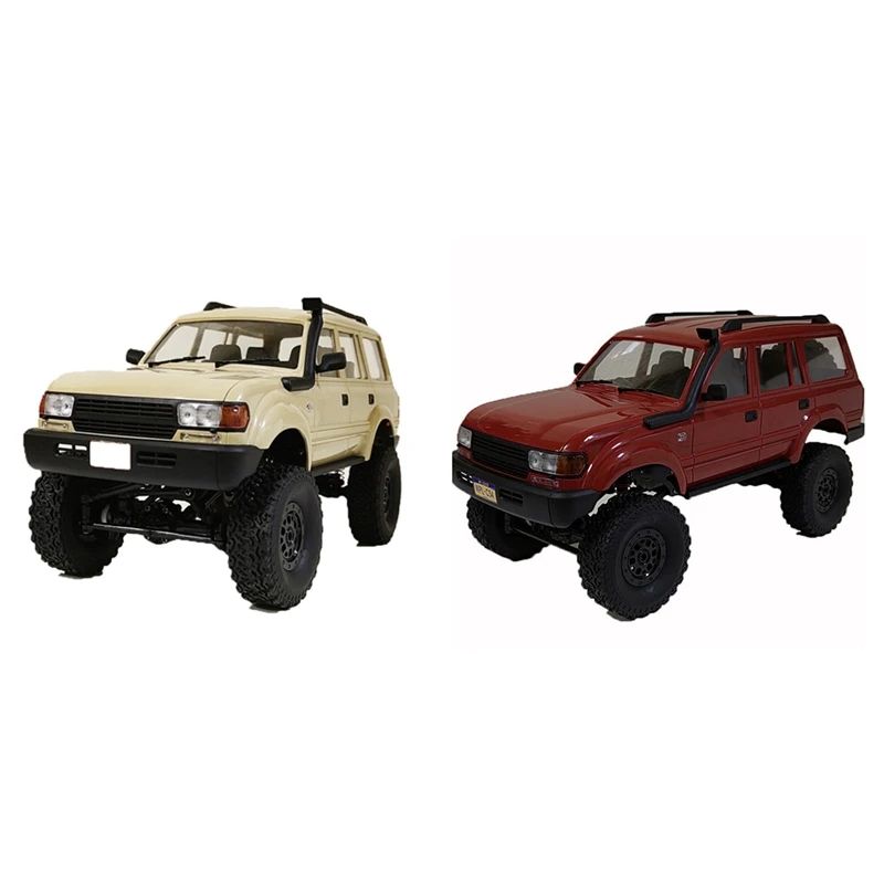 

HOT-WPL C54 LC80 1/16 2.4G 4WD RC Car Rock Crawler RTR Electric Buggy Climbing Truck LED Light Off-Road Car For Kids Gift