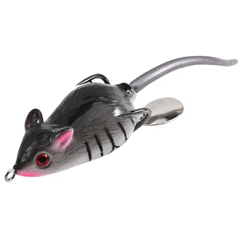 Soft Plastic Mouse Topwater Lure 1
