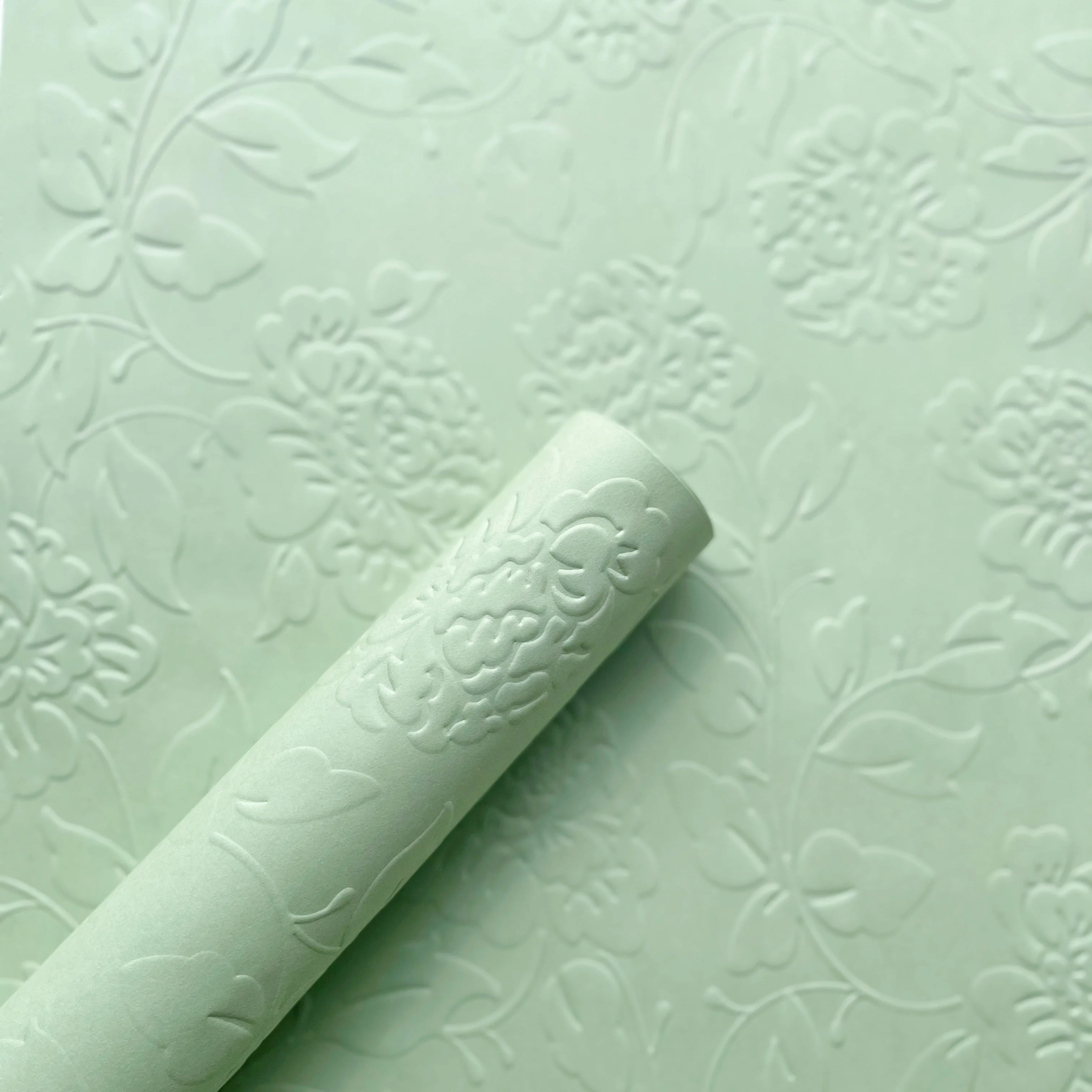 Thick White Kraft Wrapping Paper for Flowers