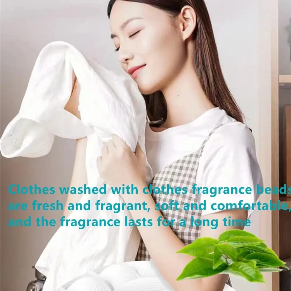Cubicseven 240g Washing Detergent Clothes Laundry Lasting Fragrance Beads Clean Clothing Laundry Softener Fabric Scent Boosters