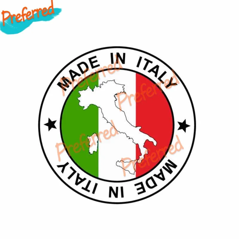 

Made In Italy Map Decal Car Sticker Flag Decal Motocross Racing Laptop Helmet Trunk Wall Vinyl Car Sticker Die Cutting