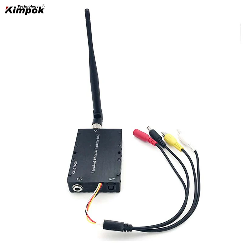 FPV Transmitter Receiver FPV Accessories 1200MHz 1.2Ghz FPV / Drone 10~20km Wireless Video Transmitter and Receiver 4 channels