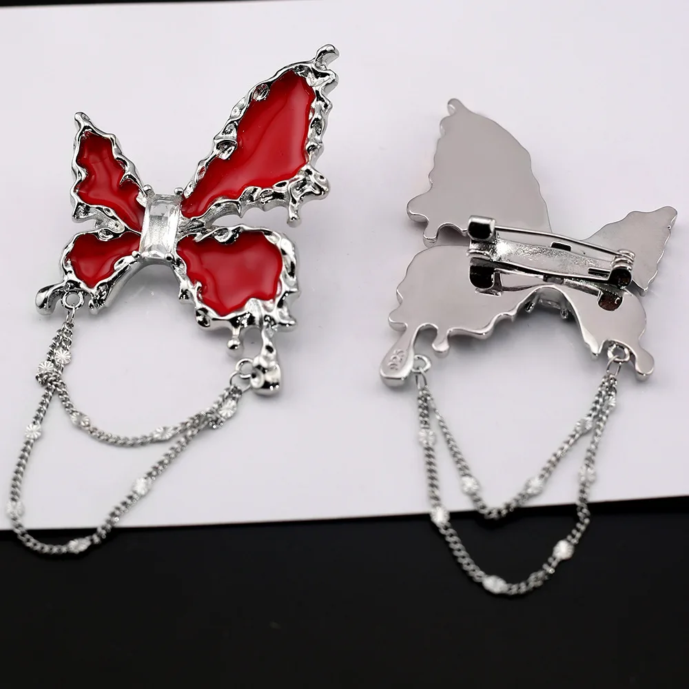 Personal butterfly men's and female brooch