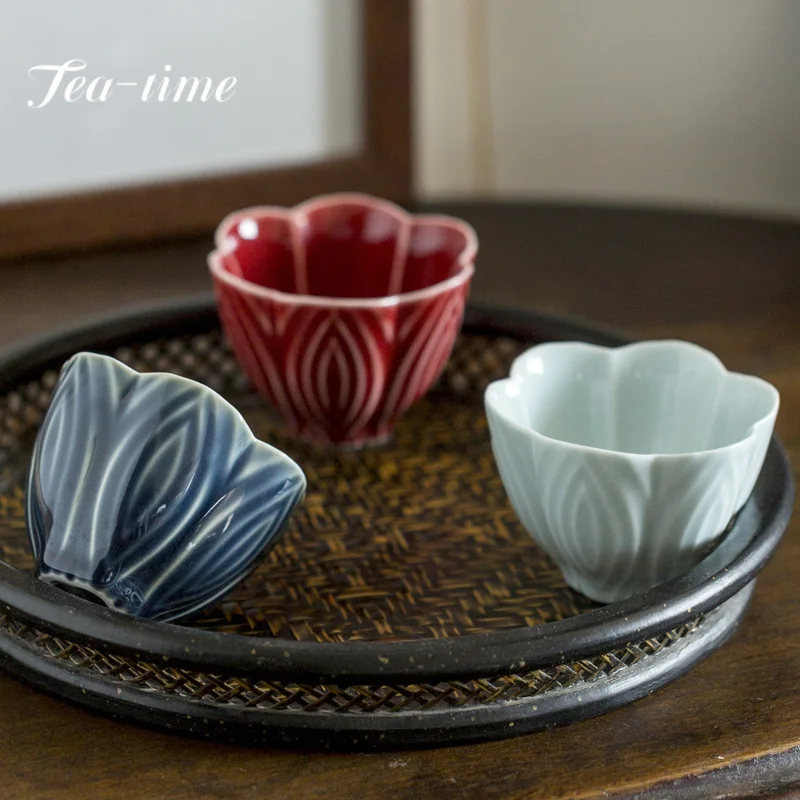 Magnolia Black Rim Ceramic Measuring Cups - Magnolia