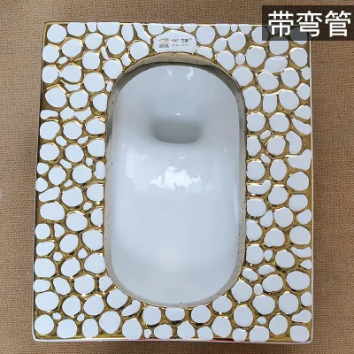 Y Toilet Water Tank Set Bathroom Squat Toilet Deodorant Ceramic Potty Chair Set Urinal