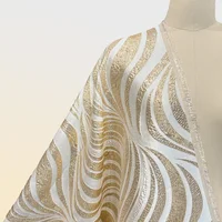 1pc Fabric 4.57meter French Lace Fabrics 5 Yards Tulle Lace Embroidery Fabrics With Sequins 2025 Latest African Lace For Nigeria