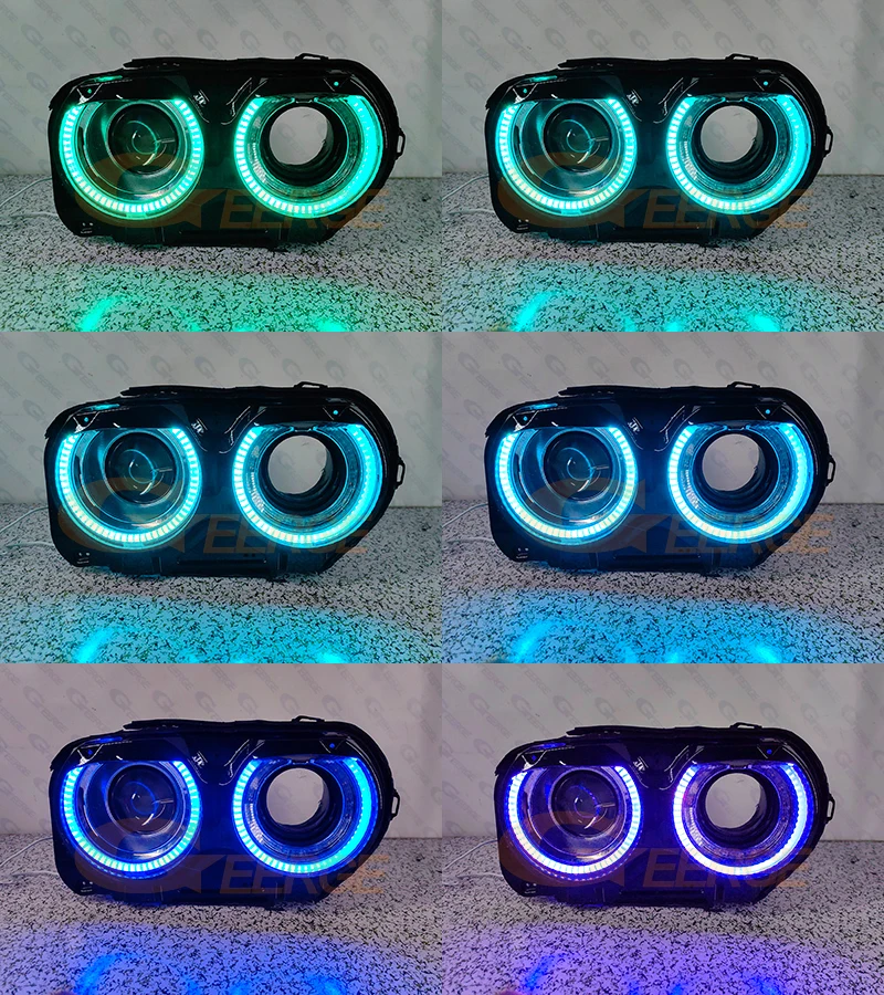 CHALLENGER LEDライト Dodge Challenger headlights Bulb Conversion Kit, LED Headlamps