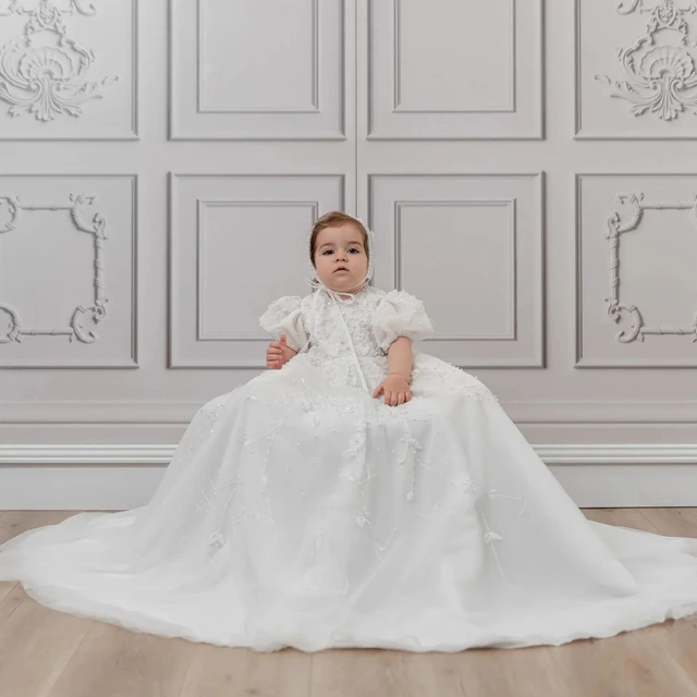 Christening Dress - Natalie – Elena Collection