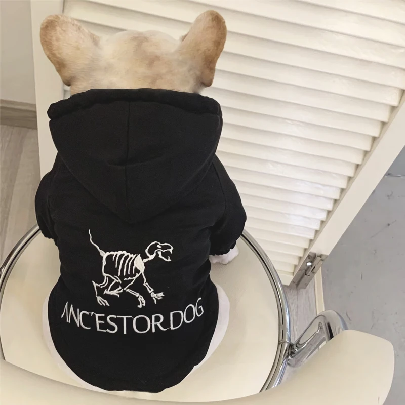 

Fashion Design Dog Hoodies Winter Fleece Warming Pet Dog Clothes For Dogs Coats Yorkshire Terrier Pullovers Puppy Clothing Cats