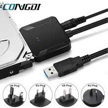 Cavo convertitore adattatore da USB 3.0 a Sata 3 cavo convertitore disco rigido USB3.0 per adattatore SSD Samsung Seagate WD 2.5 3.5 HDD