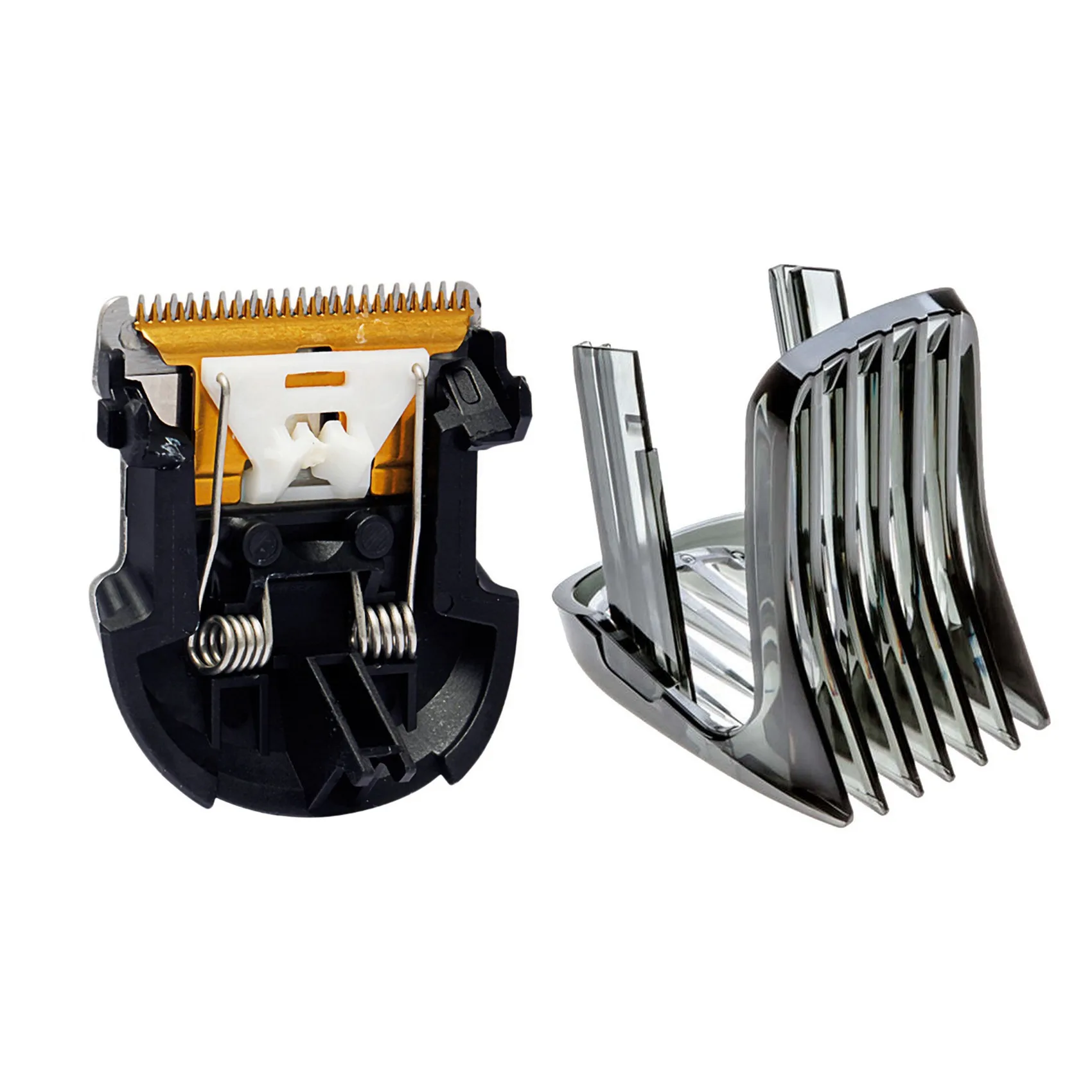 2 Pcs Beard Hair Trimmer Replacement Parts Cutter Head for Philips HC5450 HC3400 HC3410 HC7450 Accessories Trimming Comb | Бытовая