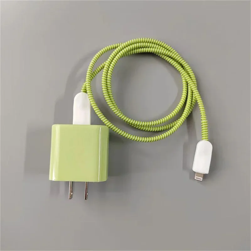 Candy Color Silicone Charger Protective Case - Soft and Stylish Fast Charge Cover