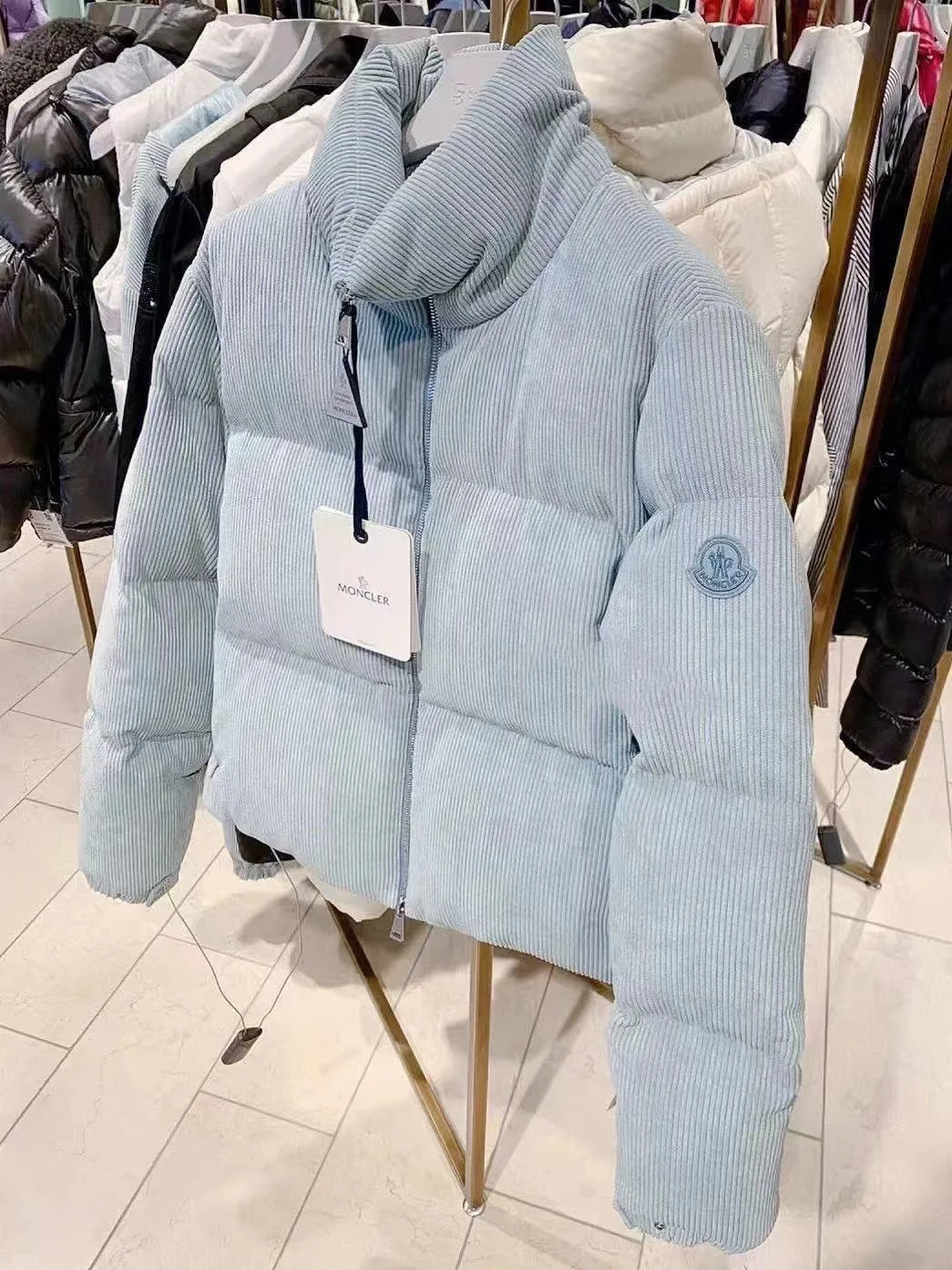 

2024 new masked down jacket women's letter matte down jacket jacket jacket