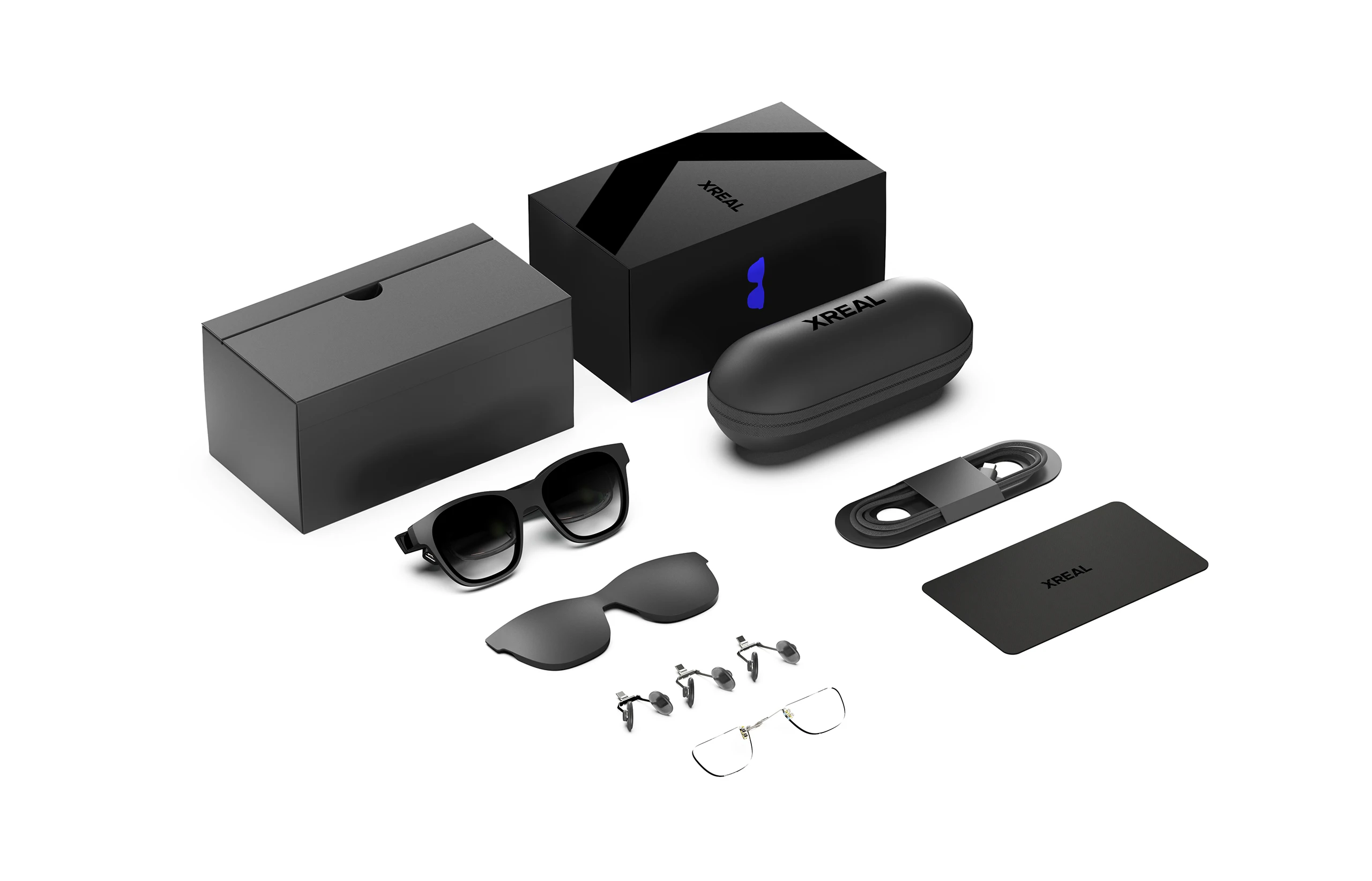 XREAL Air Nreal Air Smart AR Glasses Portable 130 Inches Space Giant Screen 1080p Viewing Mobile Computer 3D HD Private Cinema