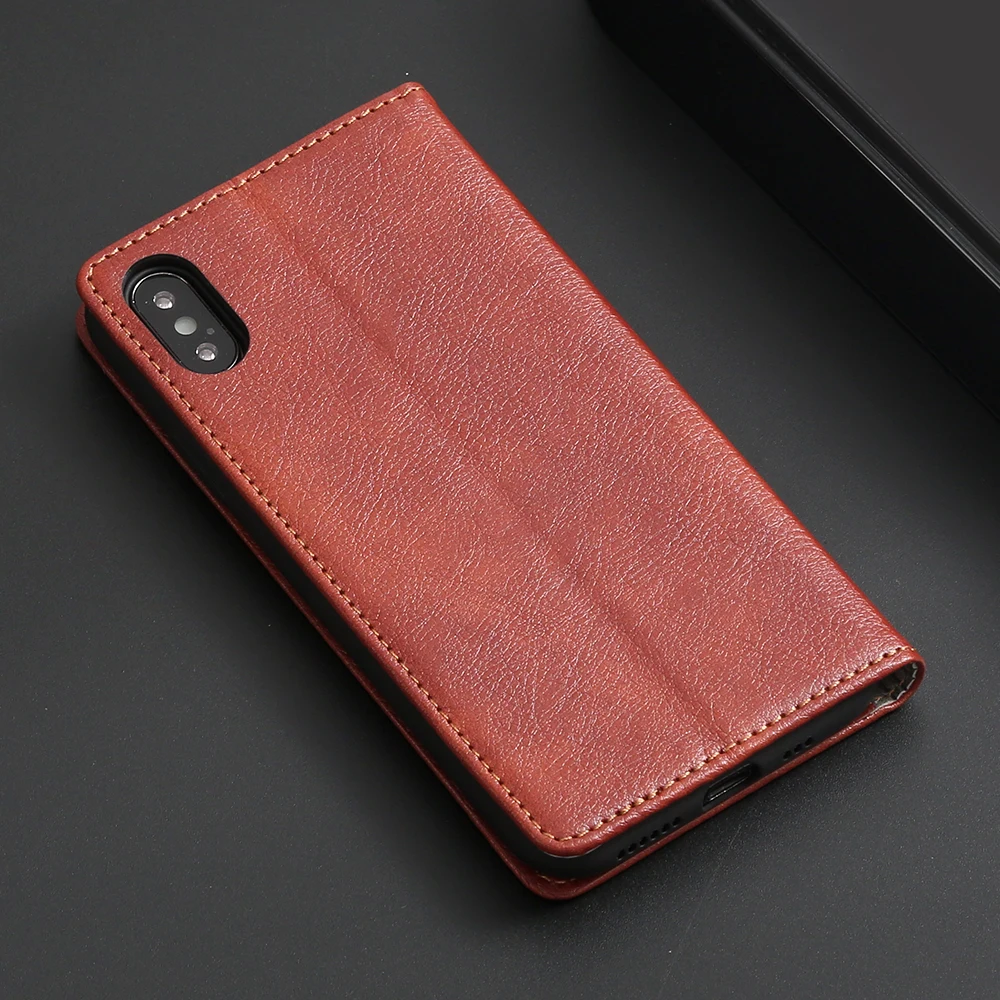 Premium Flip Leather Pouch Case Cover