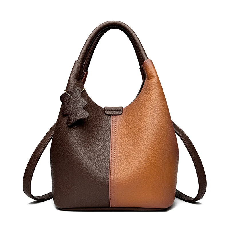 Brown with yellow