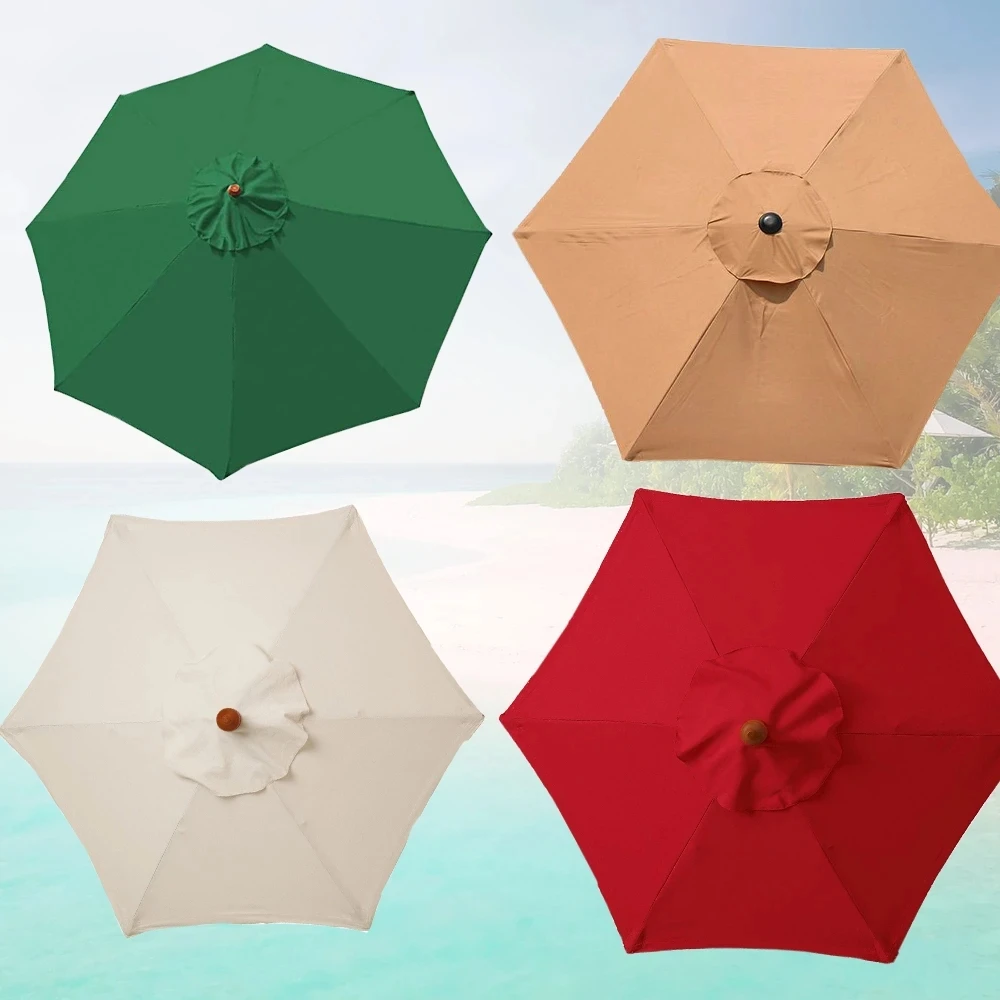 thumbnail image 2 of Patio Umbrella Replacement Canopy - 8ft/9ft/10ft Size For 6 Or 8 Rib Cantilever Umbrellas 2 of 13