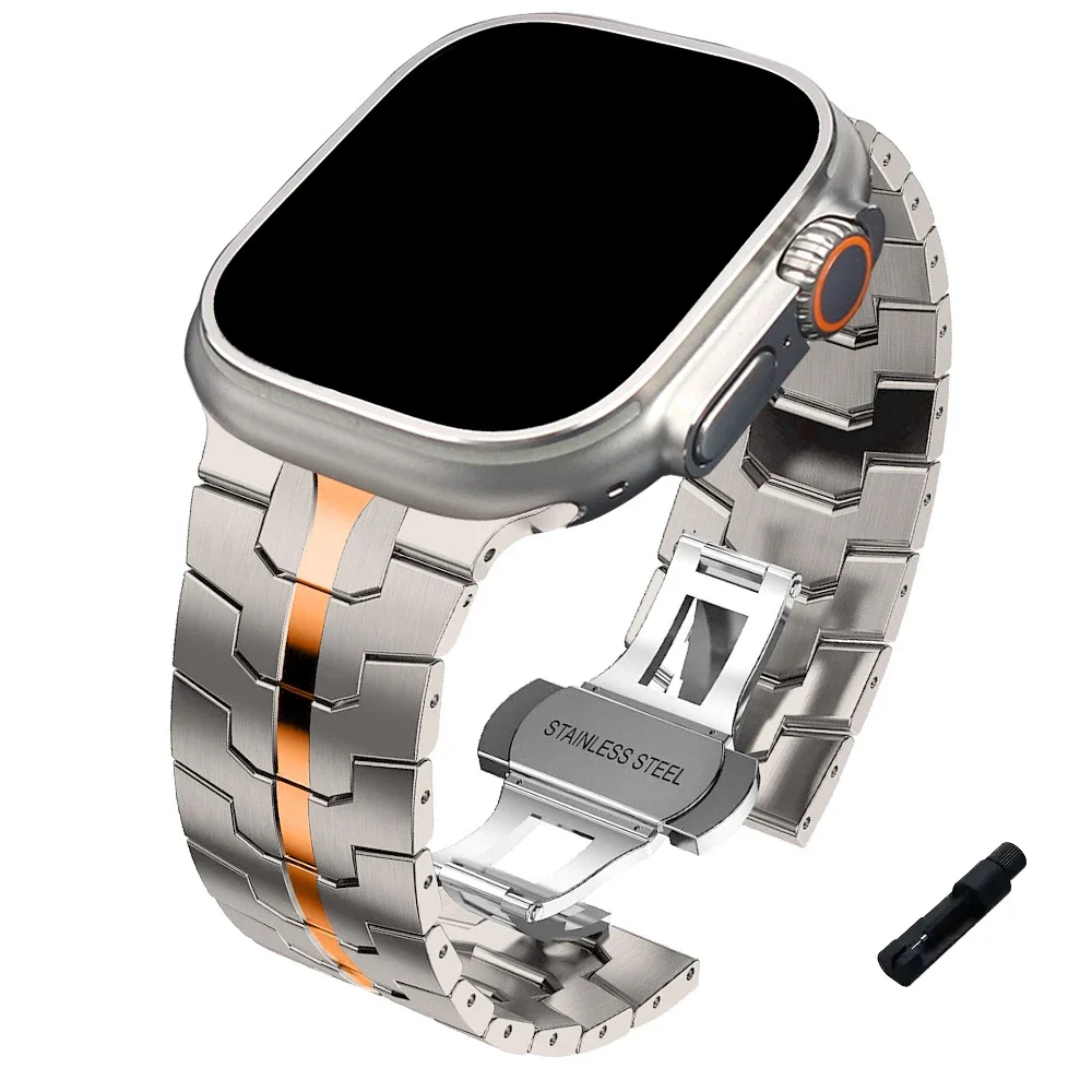 Stainless Steel Metal Strap Bracelet
