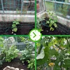 Plant Trellis Pergolas, Heavy-Duty Polyester Grow Net, Garden Trellis Netting With Square Mesh For Climbing Plants, Vegetables, 3
