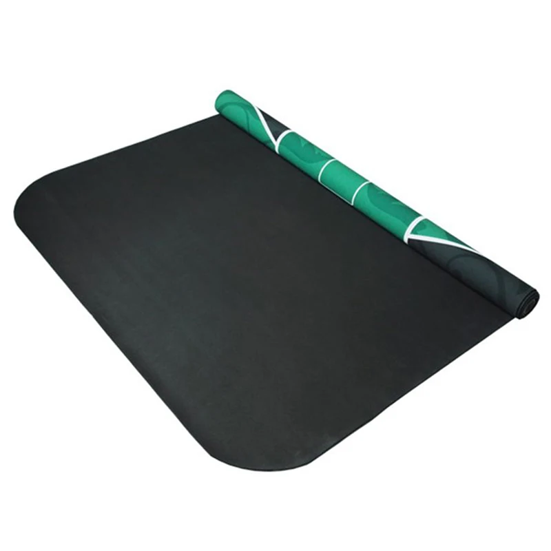 Texas Holdem Table Pad Portable Rubber Foam Poker Table Mouse Pad Keyboard Office Gaming Gambling Players Game Layout