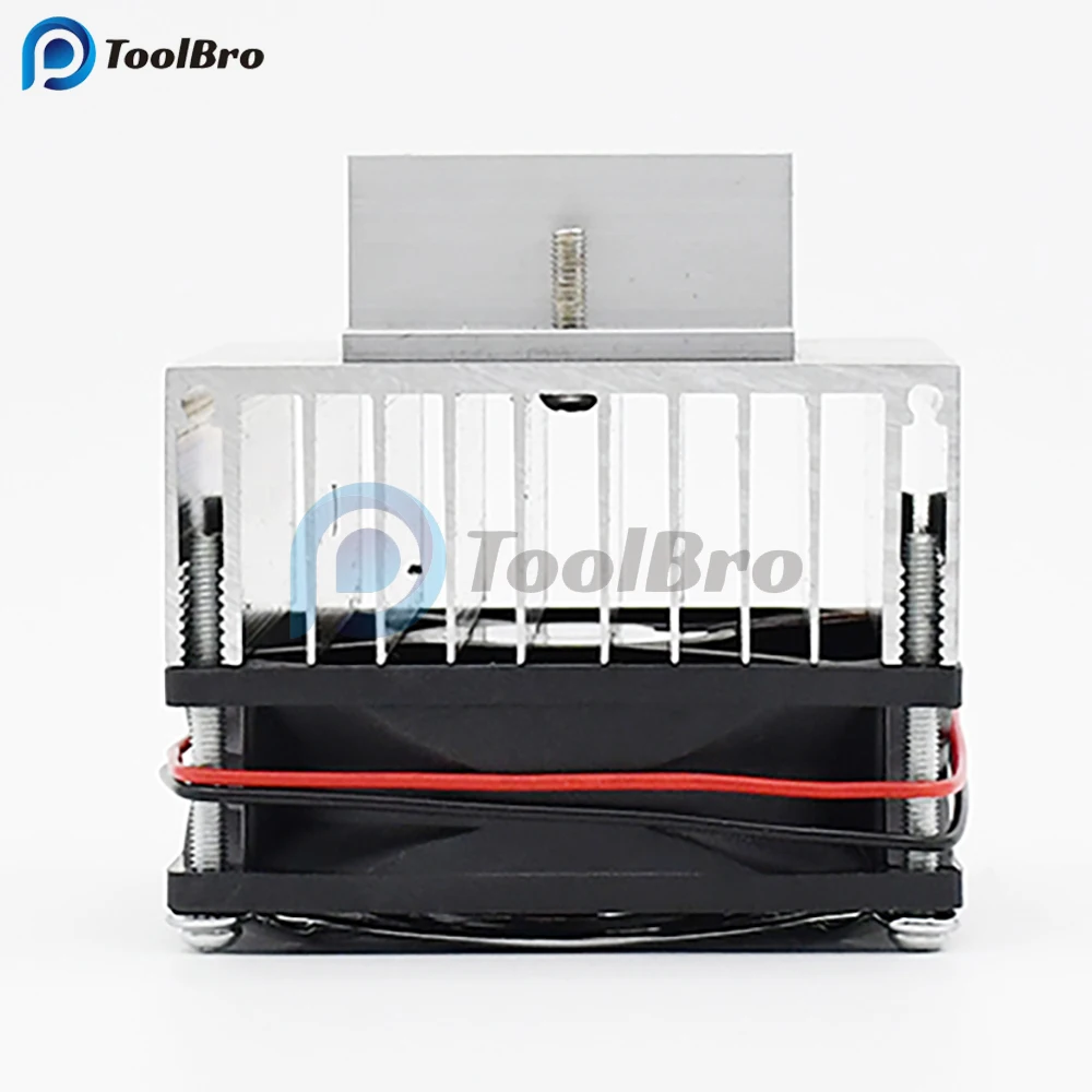 Aluminum Heat Sink 80*80*80mm Aluminum Heatsink Radiator Heat Sink DC 12V 45W for TEC1 Thermoelectric Cooler Peltier TEC1 12706 12705 12703 12715
