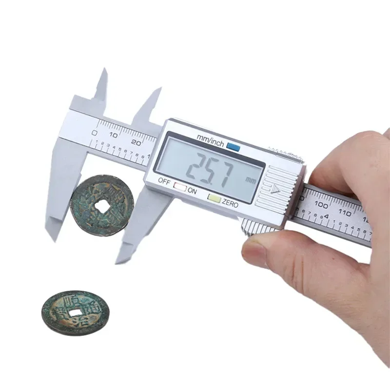 Description Picture 5 of itemDigital Vernier Calipers Measure 150mm 6inch LCD Electronic Carbon Fiber Gauge Height Measuring Instruments Micrometer