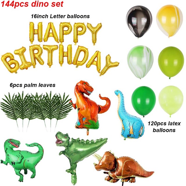Safari Birthday Party Decoration Disposable Tableware Set Safari Dinosaur Party 1st Birthday Boy Baby Shower Supplies