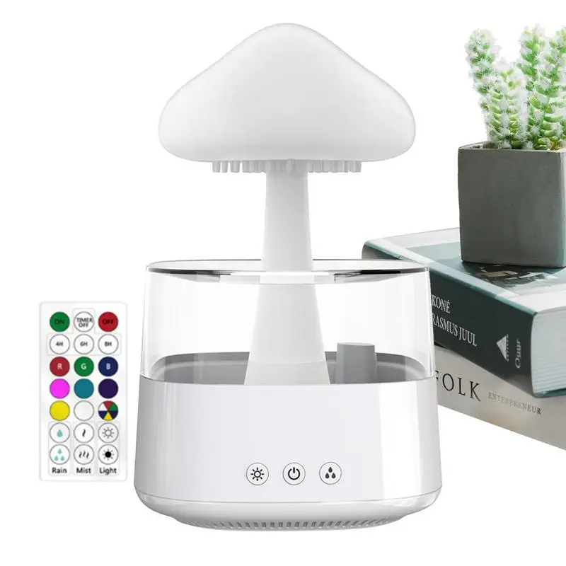 

Mist Humidifier Aromatherapy Mushroom Diffuser With Rain Sounds Aromatherapy Products For Conference Room Sap Room Camping