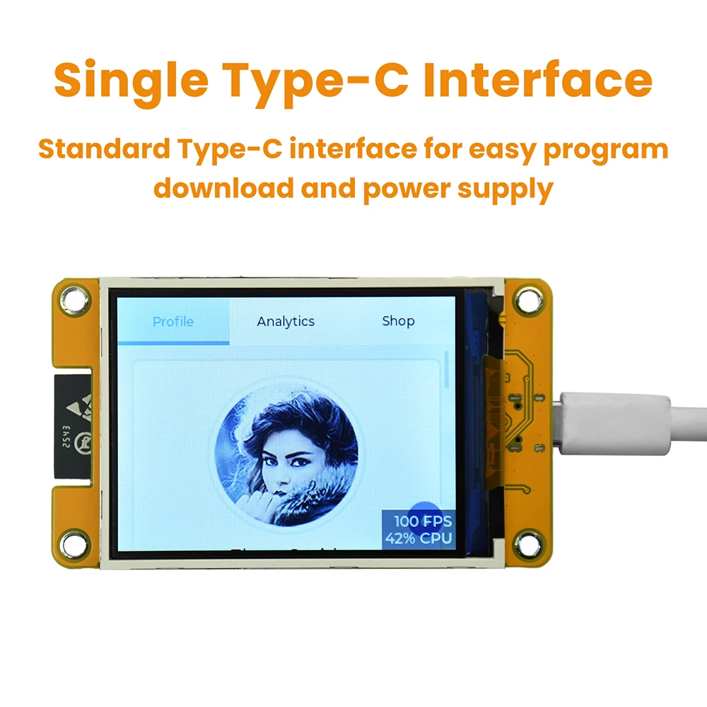 รูปสินค้า โมดูลจอสัมผัส TFT ESP32 หลากหลายขนาด 2.8-4 นิ้ว