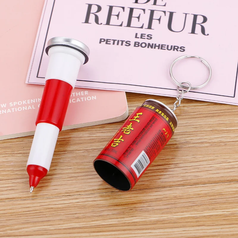Ballpoint Pen 1pcs Kawaii Drinks Cans Ballpoint Pen for School Office Writing