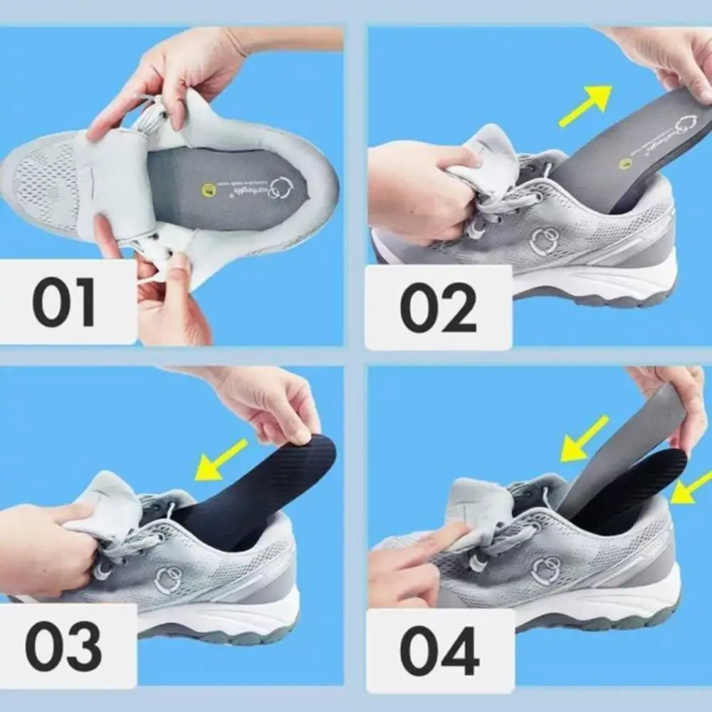1 Paar starre Einlegesohlen aus Kohlefaser, orthopädische Schuheinlagen aus Kohlefaser-Material, Morton Extension, ultradünn – Detail 8