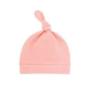 1PCS Handmade Knot Infant Hats Soft Skin-friendly Baby Girls Caps Fashion Newborn Headwear Clothing Decoration Mom Kids Gifts 5