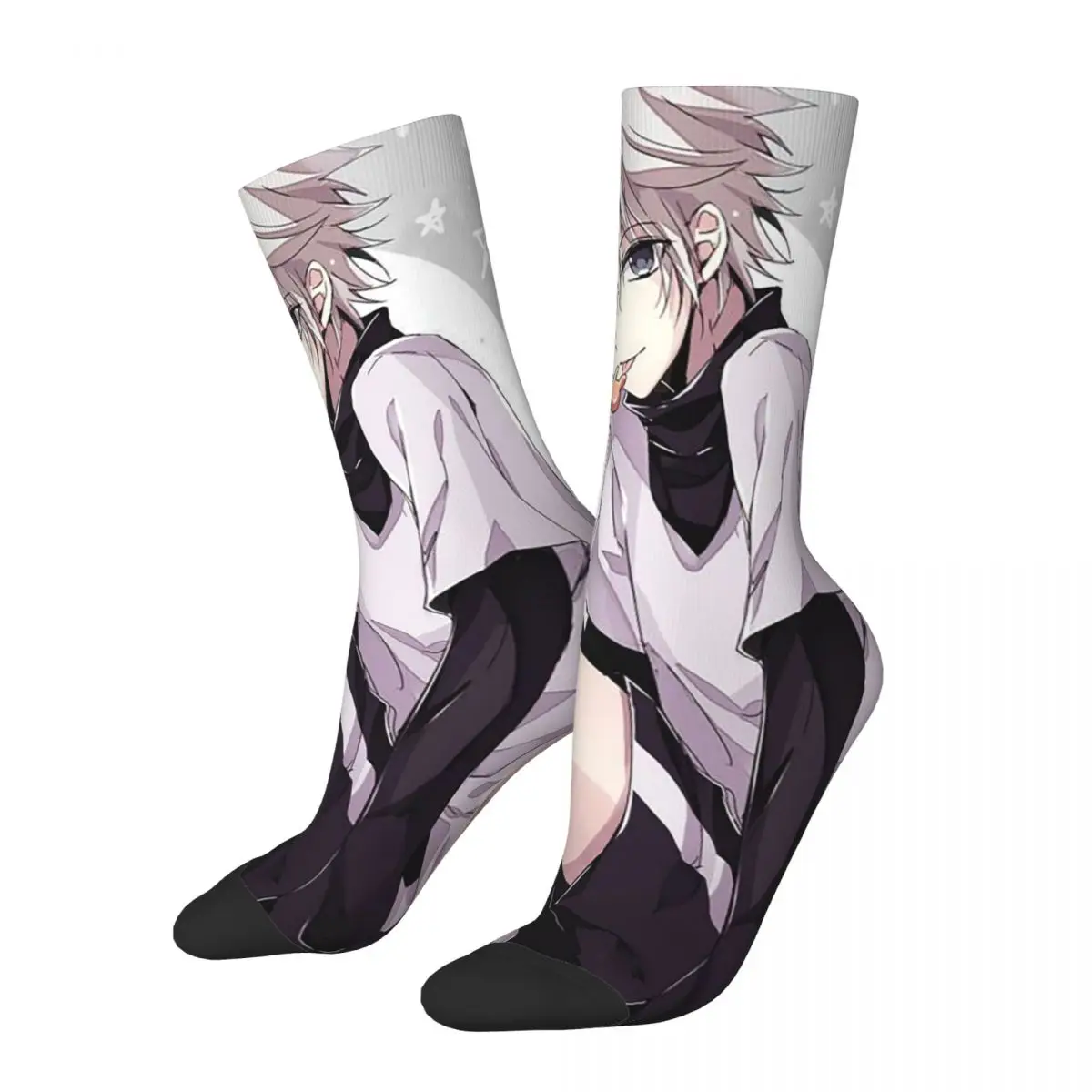 Autunno Inverno Harajuku Unisex Anime Hunter X Hunter Cartoon Socks Killua Zoldyck Calzini Da Skateboard Traspiranti