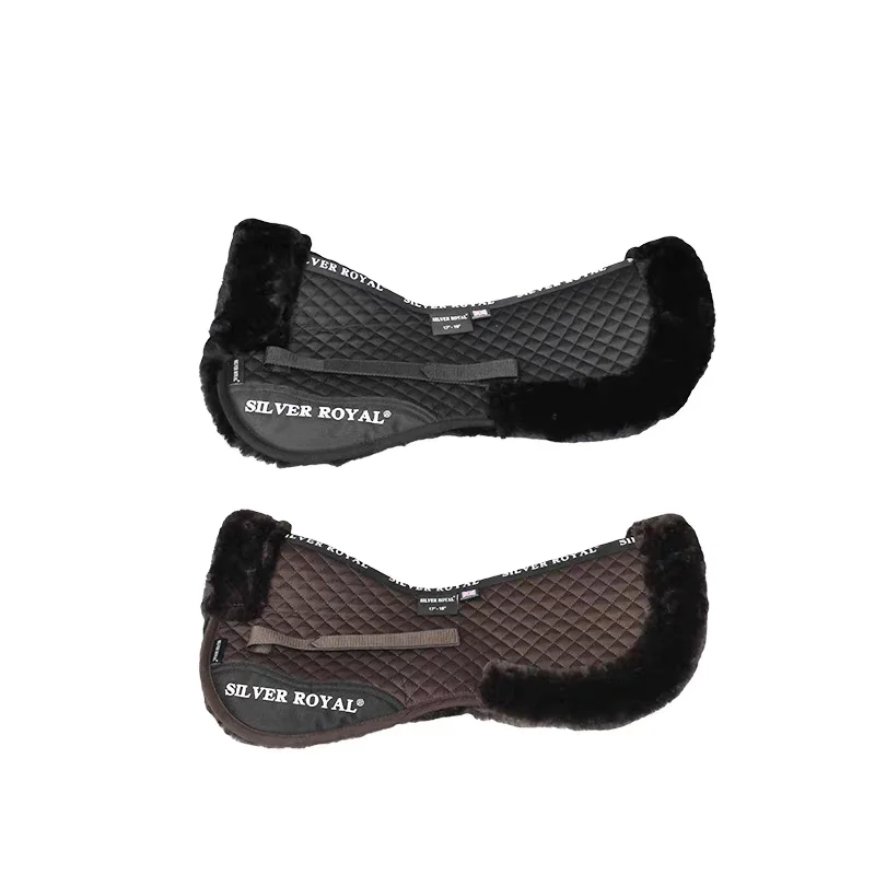 Saddle Edged Half Pad Saddle Pad Half Pad  for Horse and Saddle 17Inches 17.5 Inches 18inchs