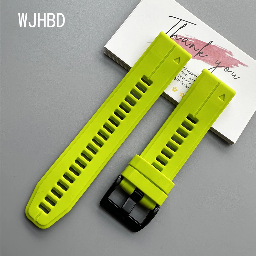 Enhanced Silicone Sports Watch Band - QuickFit 22/26mm Strap