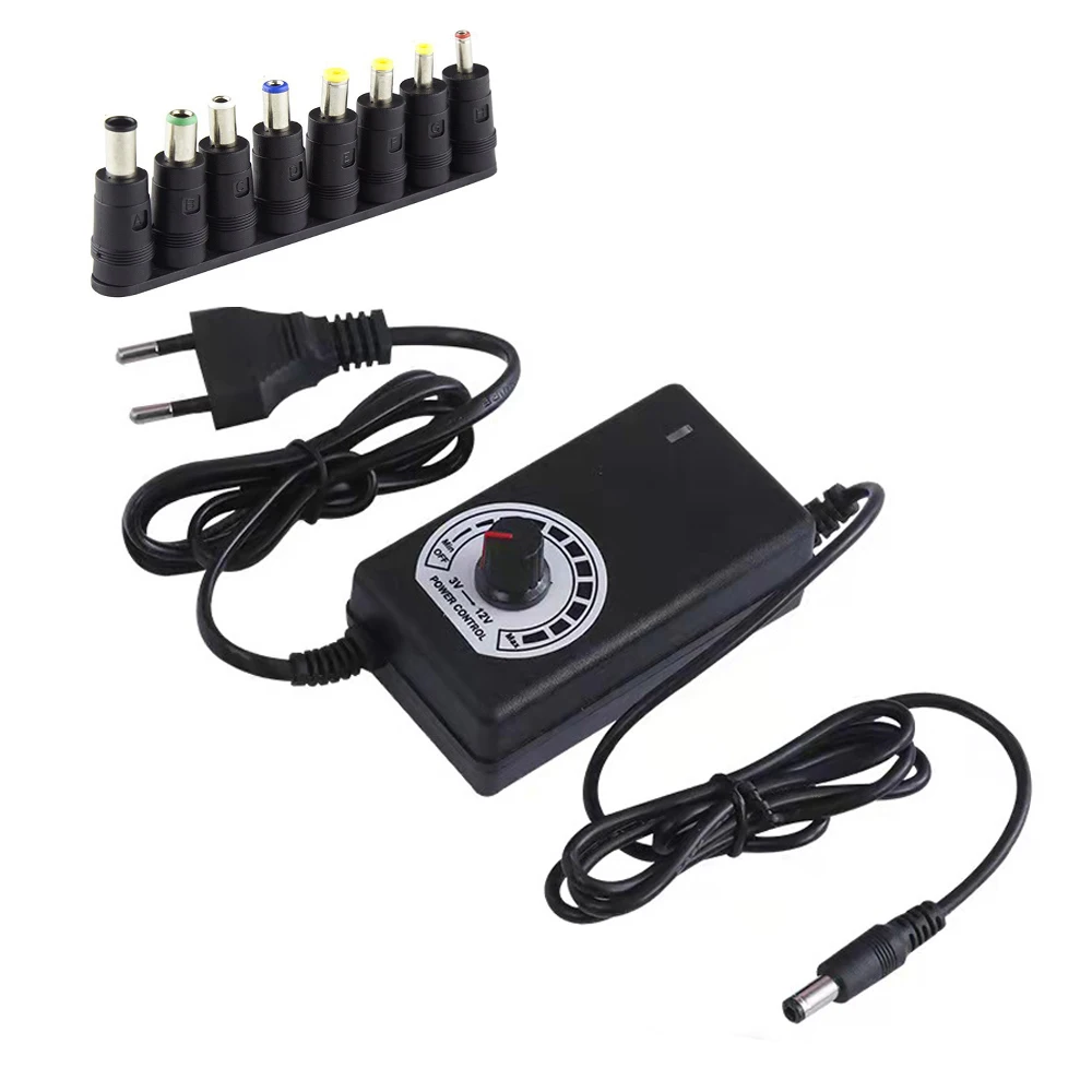 Trasformatori Ac Dc Regolabili 220V 12 V Commutazione 3V 5V 9V 12 V 24V Adattatore Di Alimentazione 1A 2A 3A 5A 10A 12 V Volt Display Srceen
