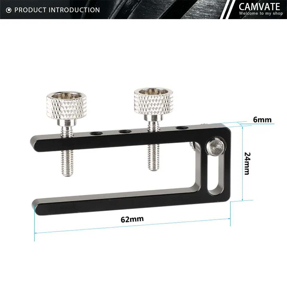 Adjustable HDTV Cable Clamp Clip Lock For FeelWorld FT6 FR6/ F5 Pro / F5 Pro V2